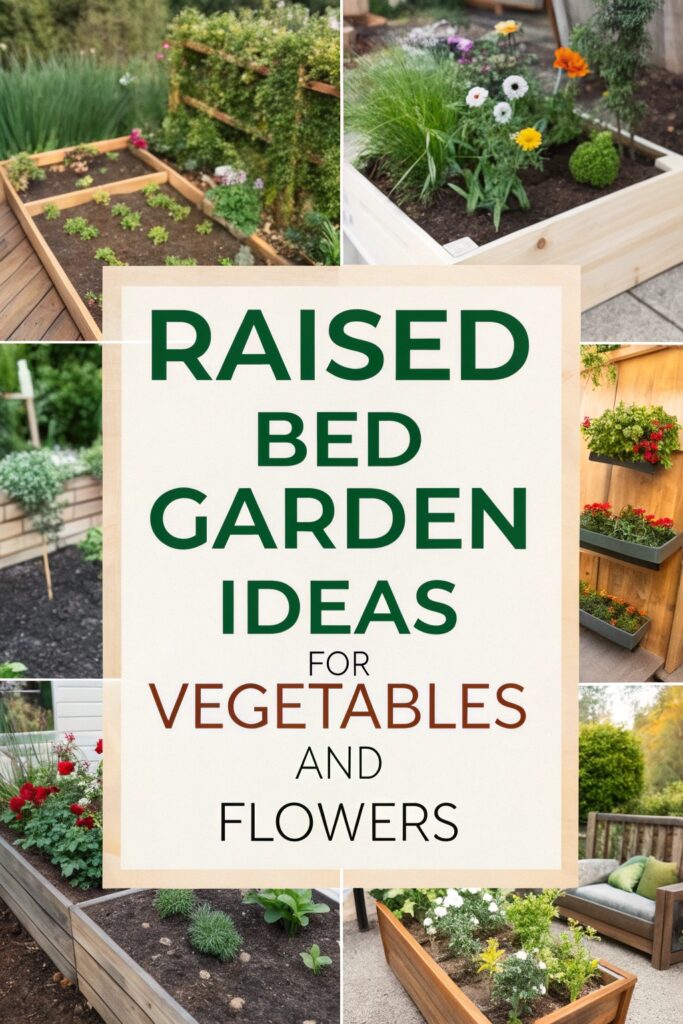 gardening in raised beds