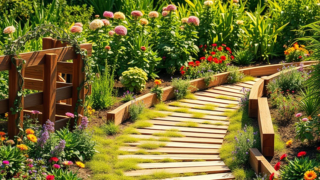 gardening with wooden pallets