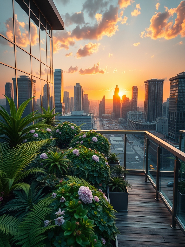 gardens on urban rooftops