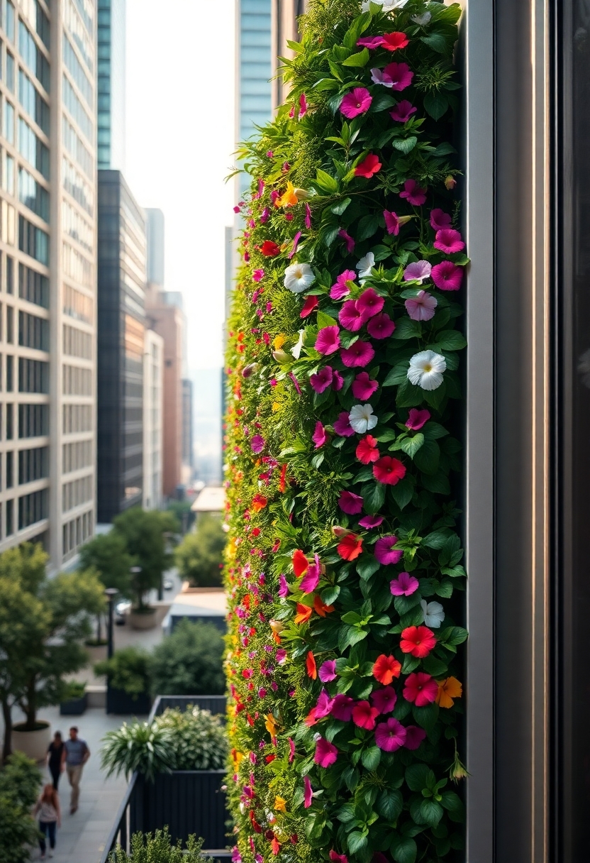 green walls of beauty