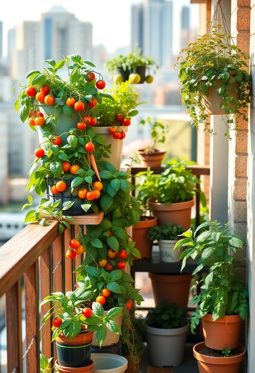 growing food in containers