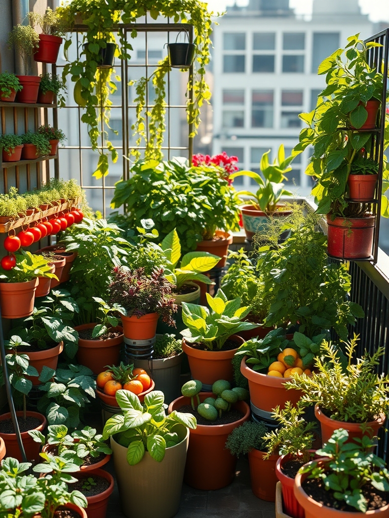 growing veggies at home