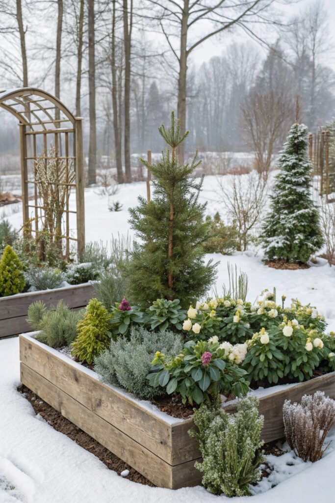 fragrant winter garden blooms