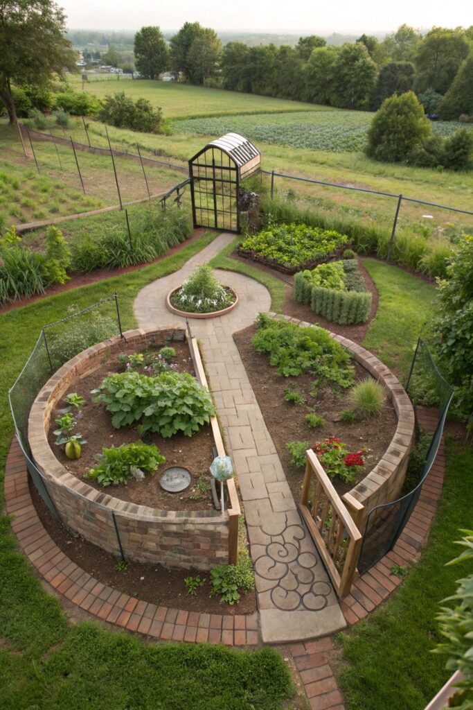 garden bed layout plans