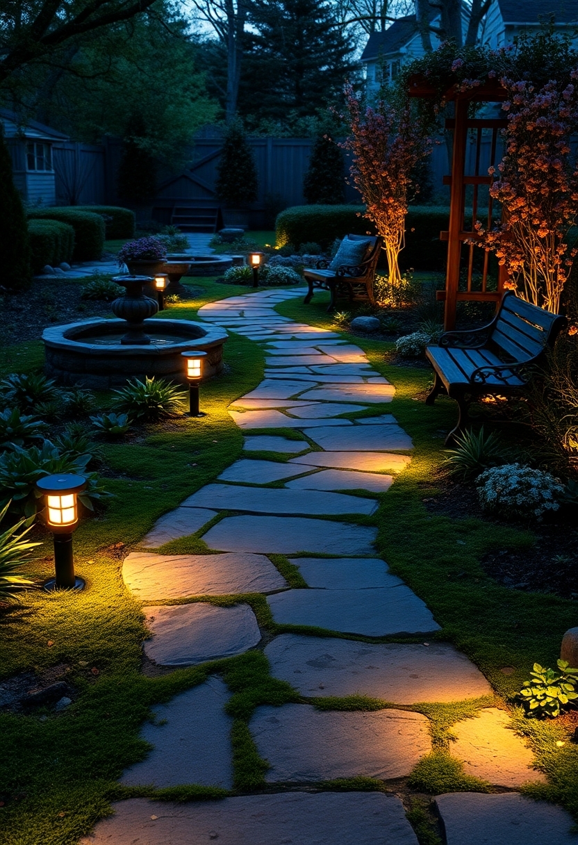 lighting for walkways designs