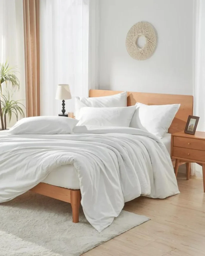 non-toxic organic cotton comforters & duvet insert brands 