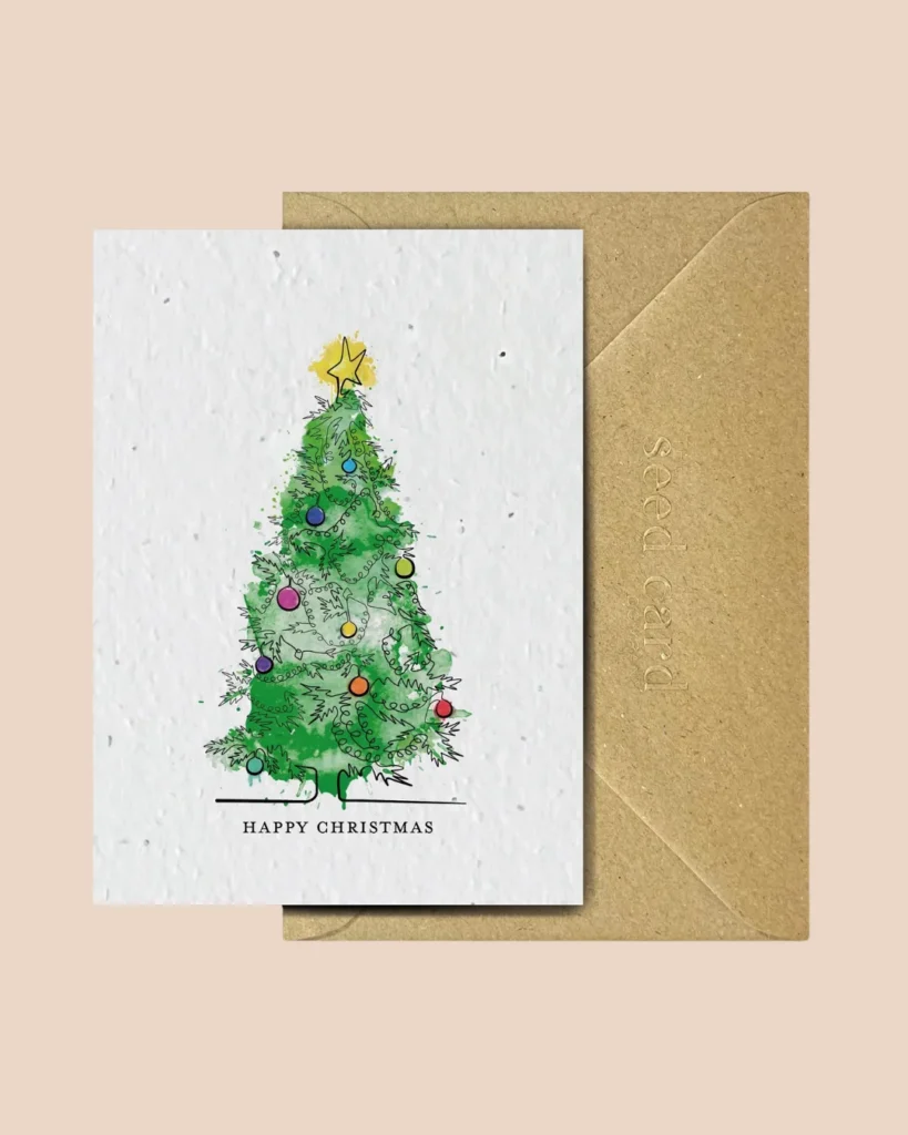 eco friendly christmas cards