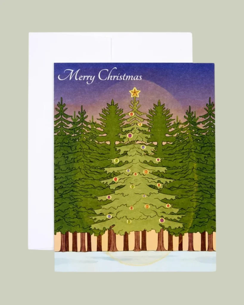 eco friendly christmas card brands