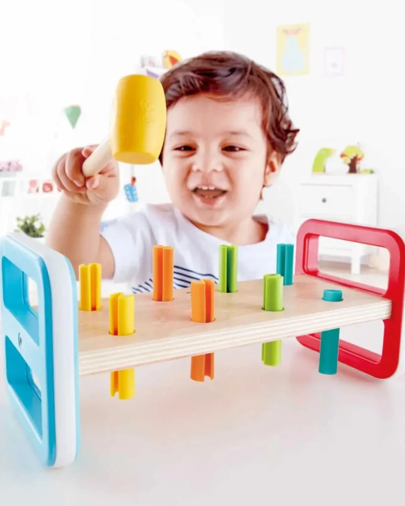 Organic wooden toys