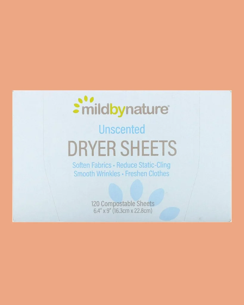 non toxic dryer sheet alternatives