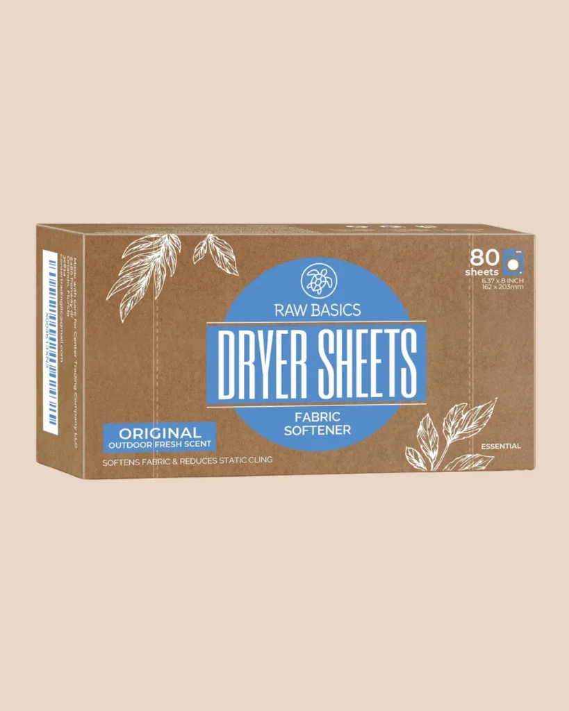 non toxic dryer sheet alternatives