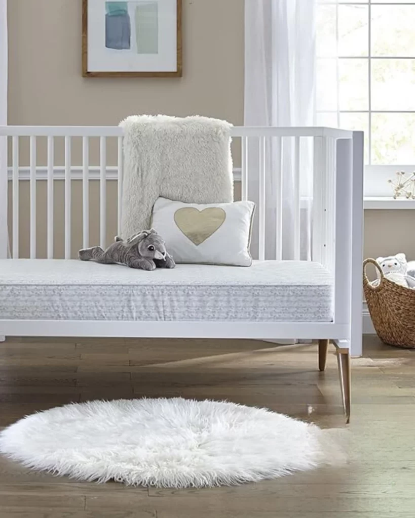 Non-toxic materials in crib bedding