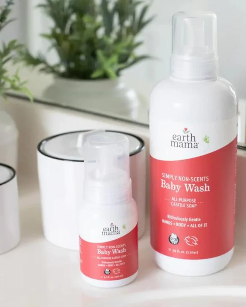 natural baby wash products