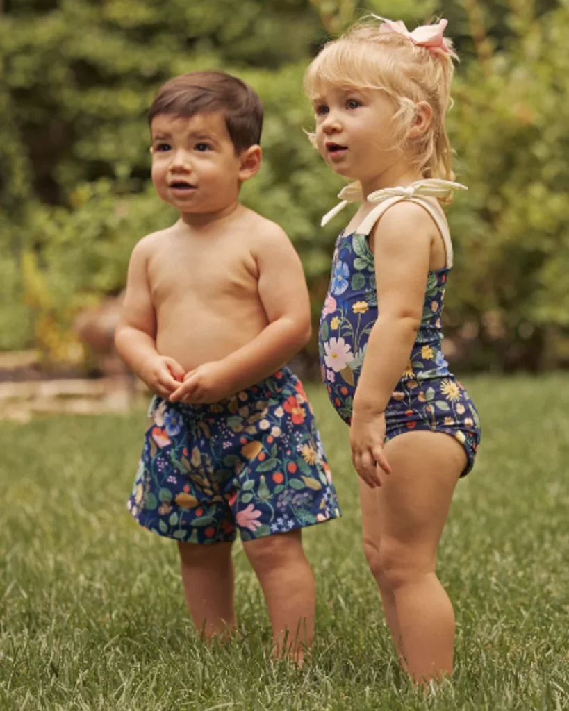 sustainable swimwear for kids and babies 