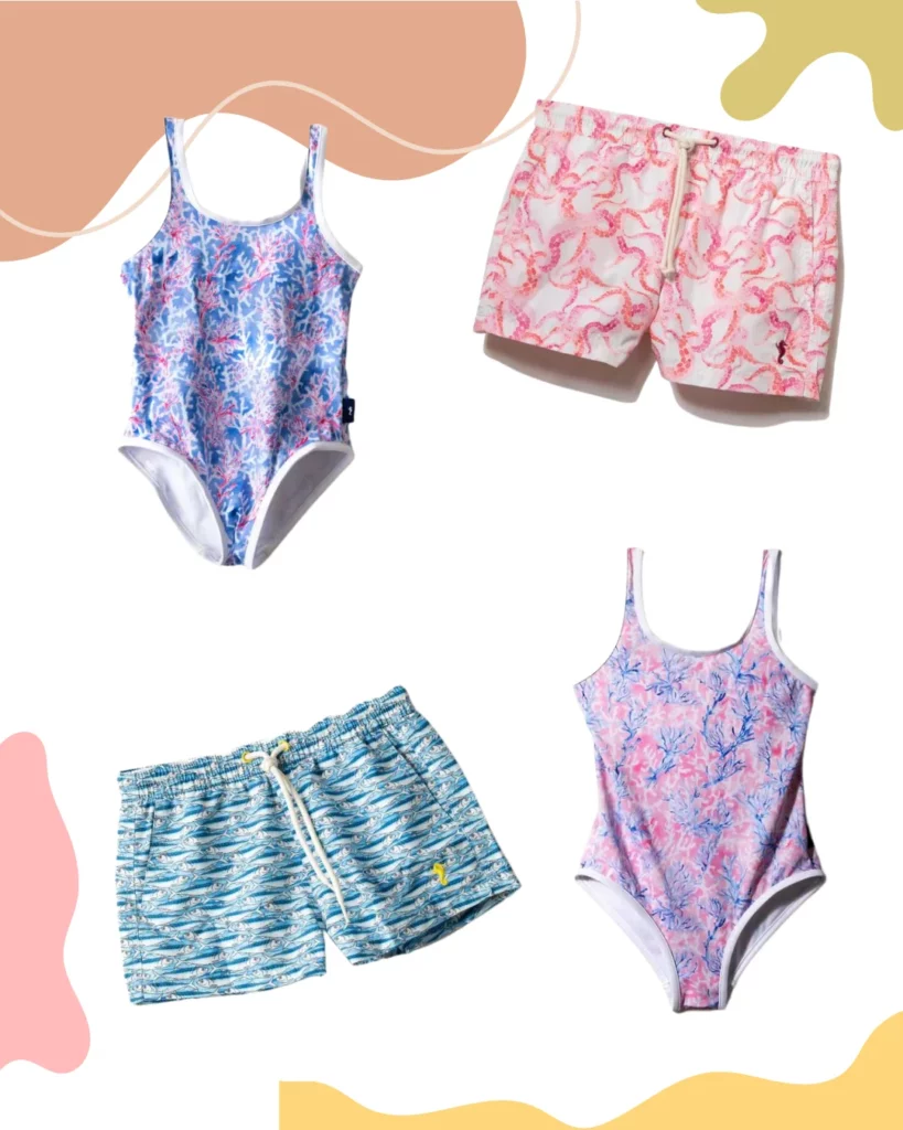 sustainable swimwear for kids and babies 