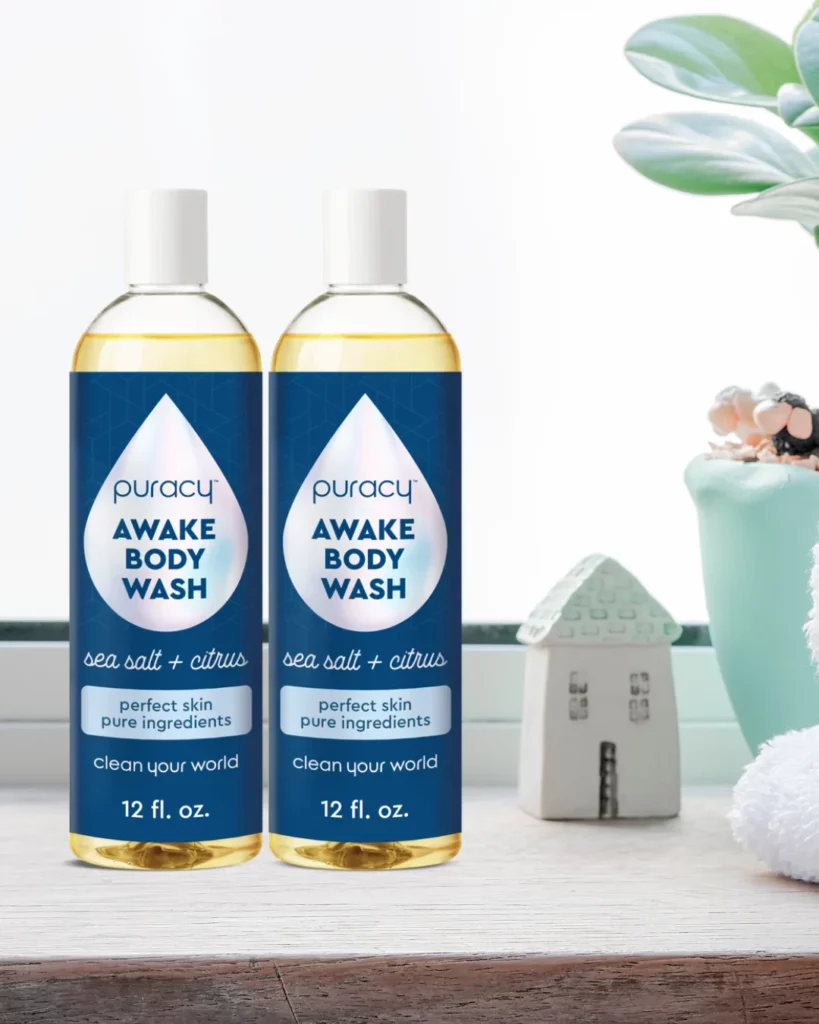 100% pure body wash brands