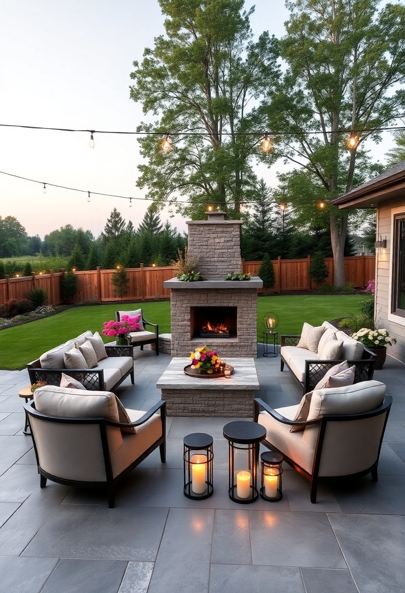 lovely outdoor living spaces