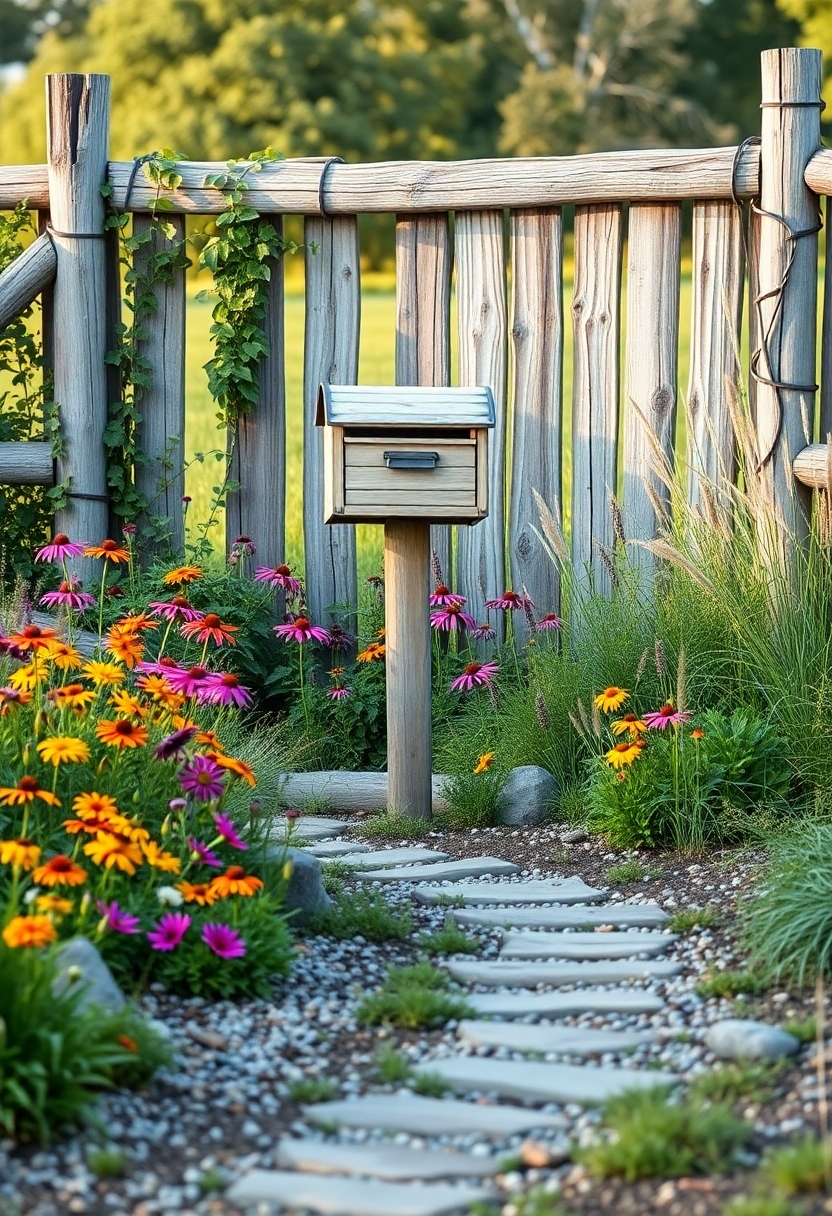 mailbox garden country style