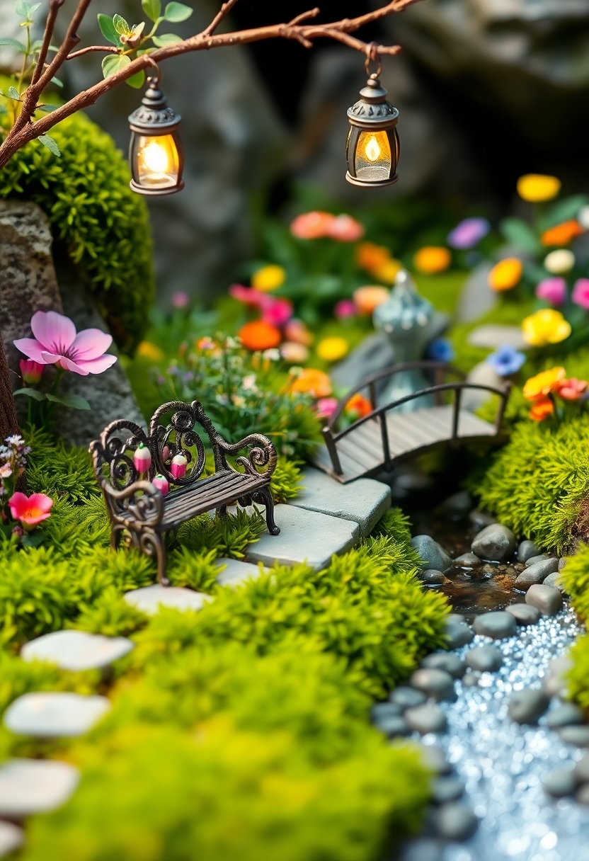 miniature garden decor items