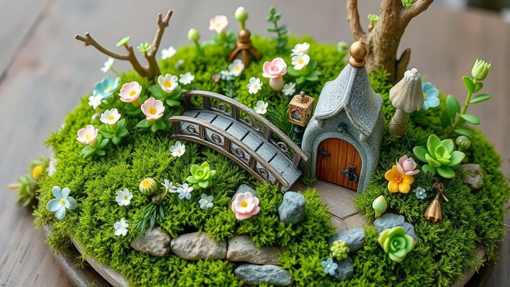 miniature magical outdoor spaces