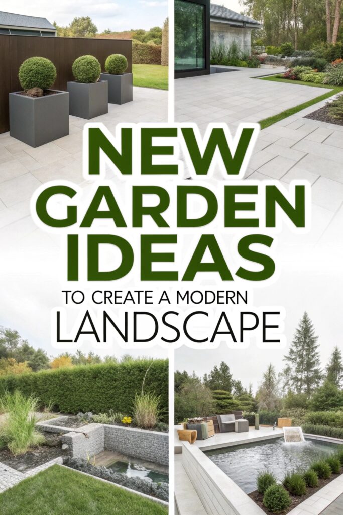 modern garden design ideas