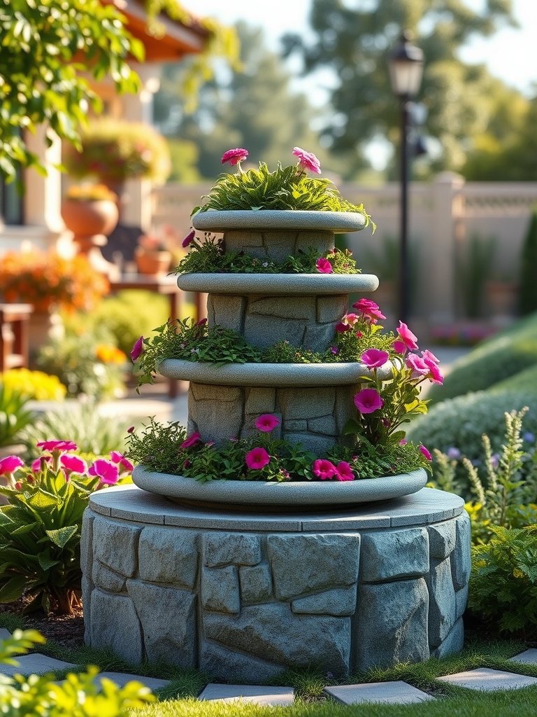 multi level garden containers