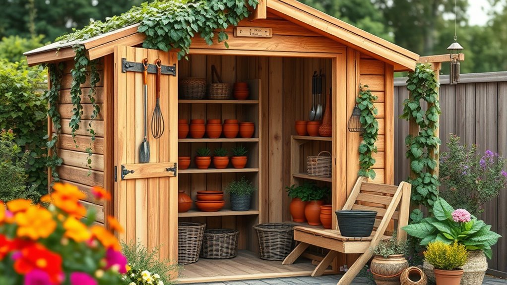 organizing outdoor storage spaces