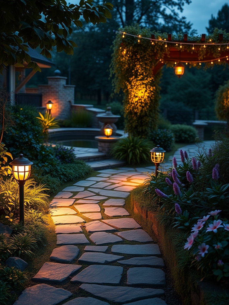 outdoor garden lighting solutions