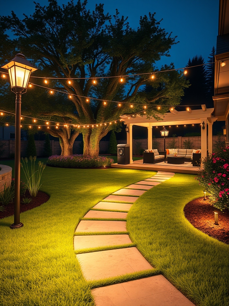 outdoor lighting fixtures installation