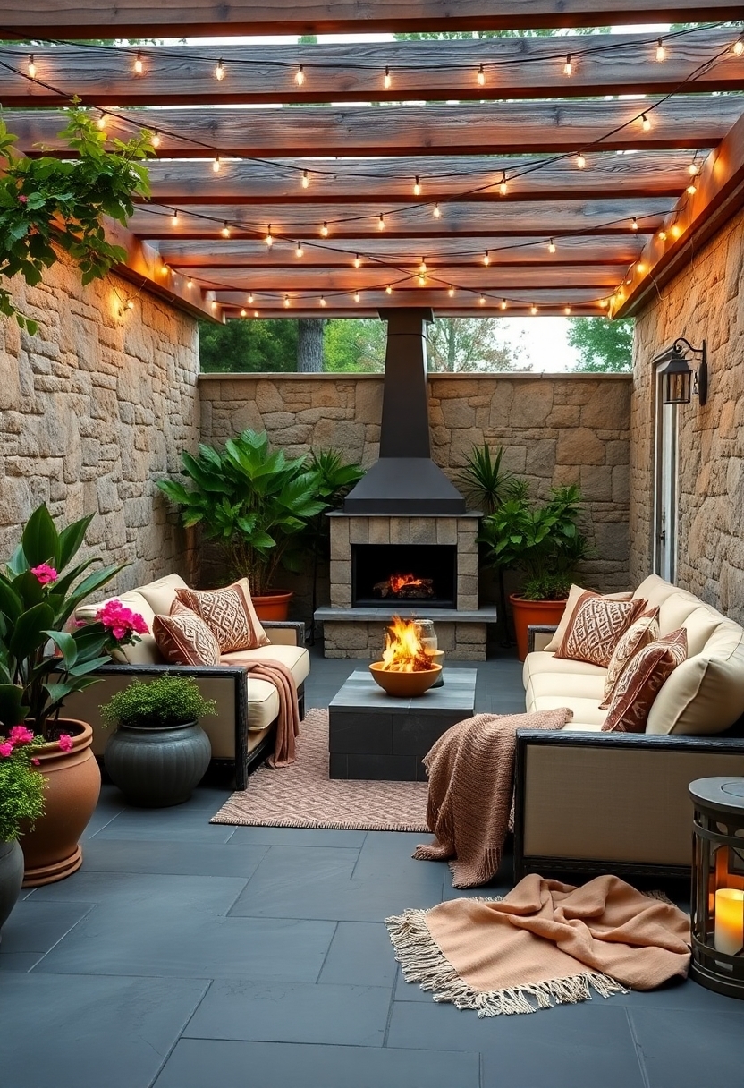 outdoor spaces for relaxation