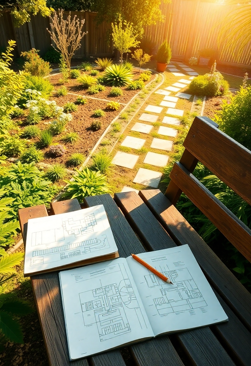 plan your garden space