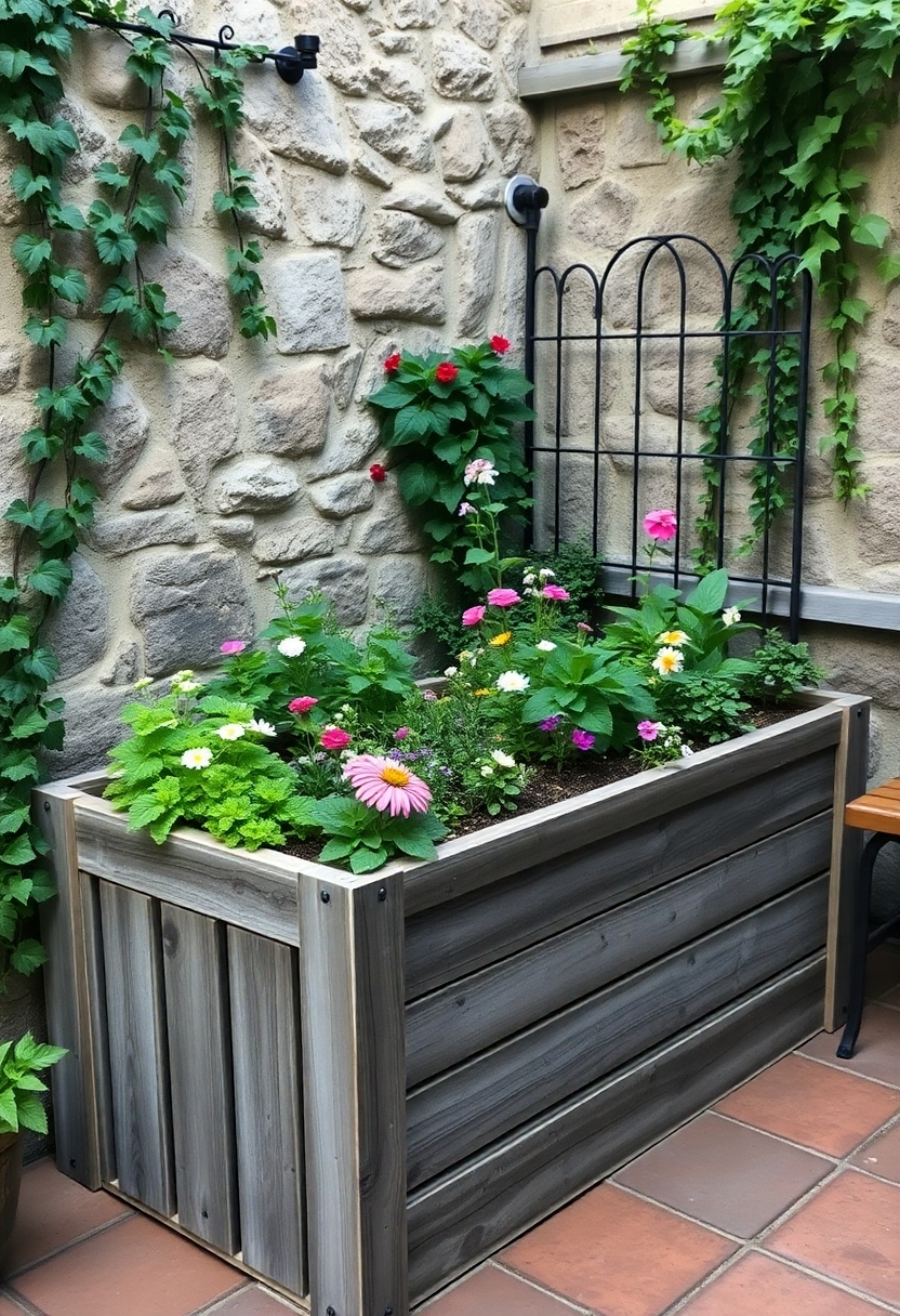 raised beds for patios