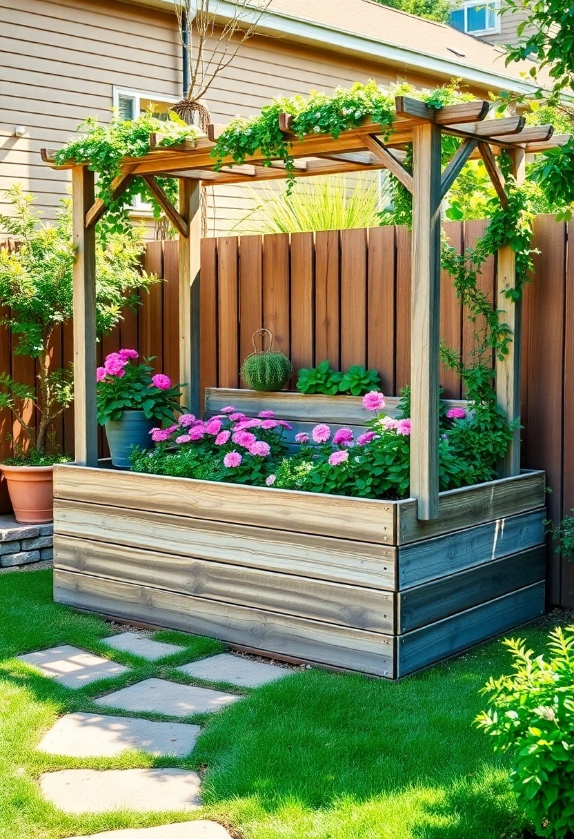 raised planting space designs