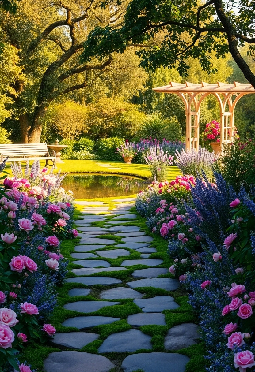 rustic floral garden heaven