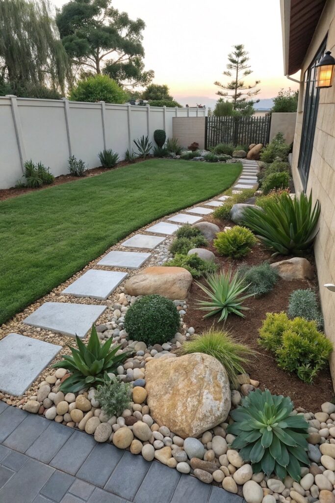 low maintenance yard options