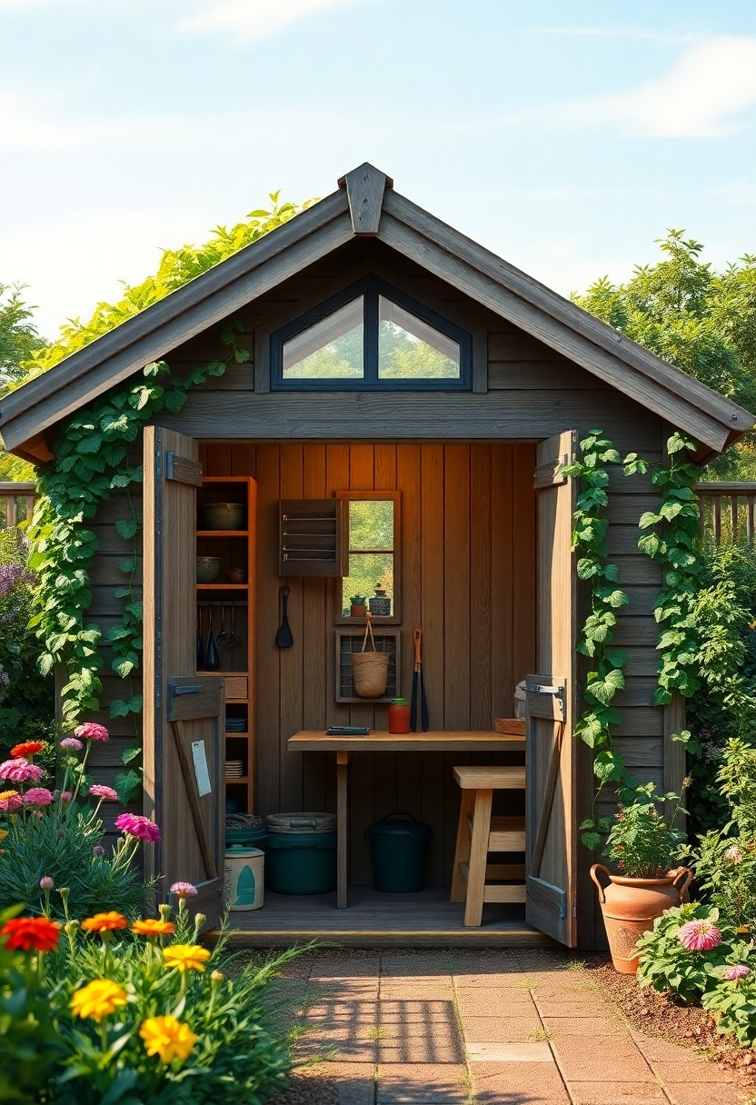 storage for garden tools