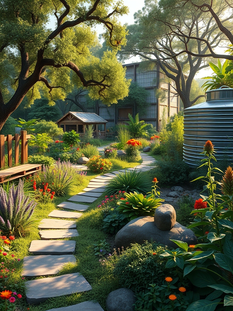 sustainable garden design methods