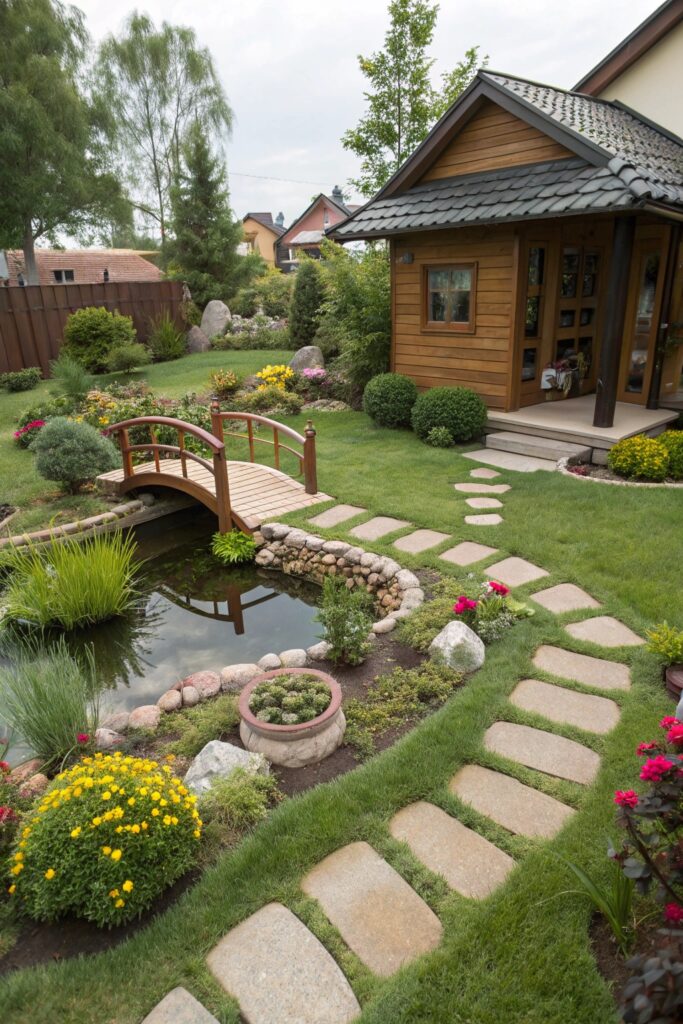 decorative outdoor lawn elements