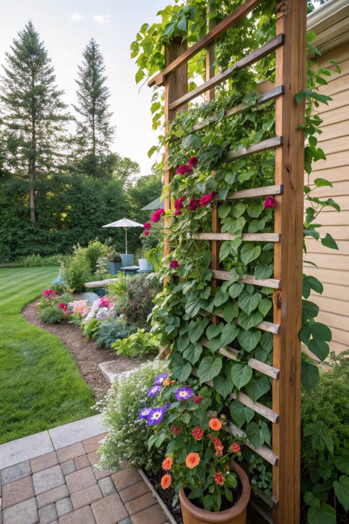 garden on the wall