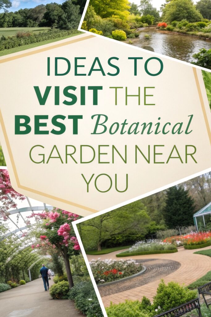 visit local botanical gardens