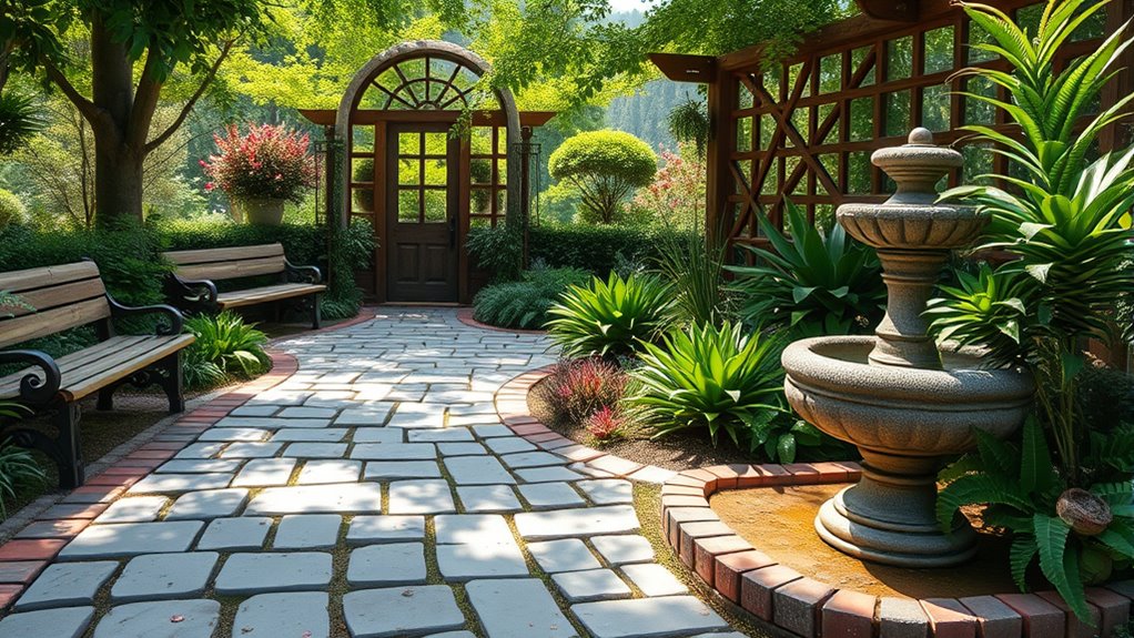 visual garden design elements