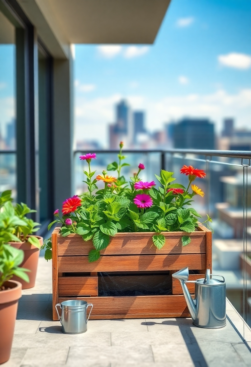 water your own plants