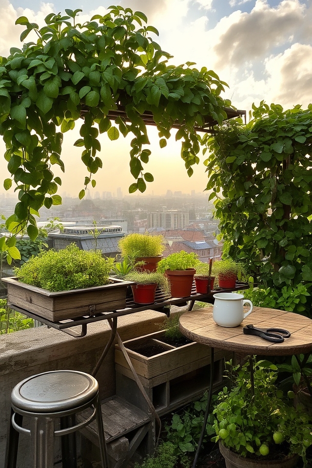 rooftop fire escape green zones