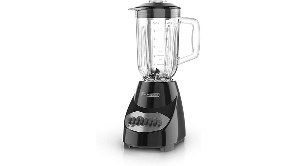 10 speed glass jar blender