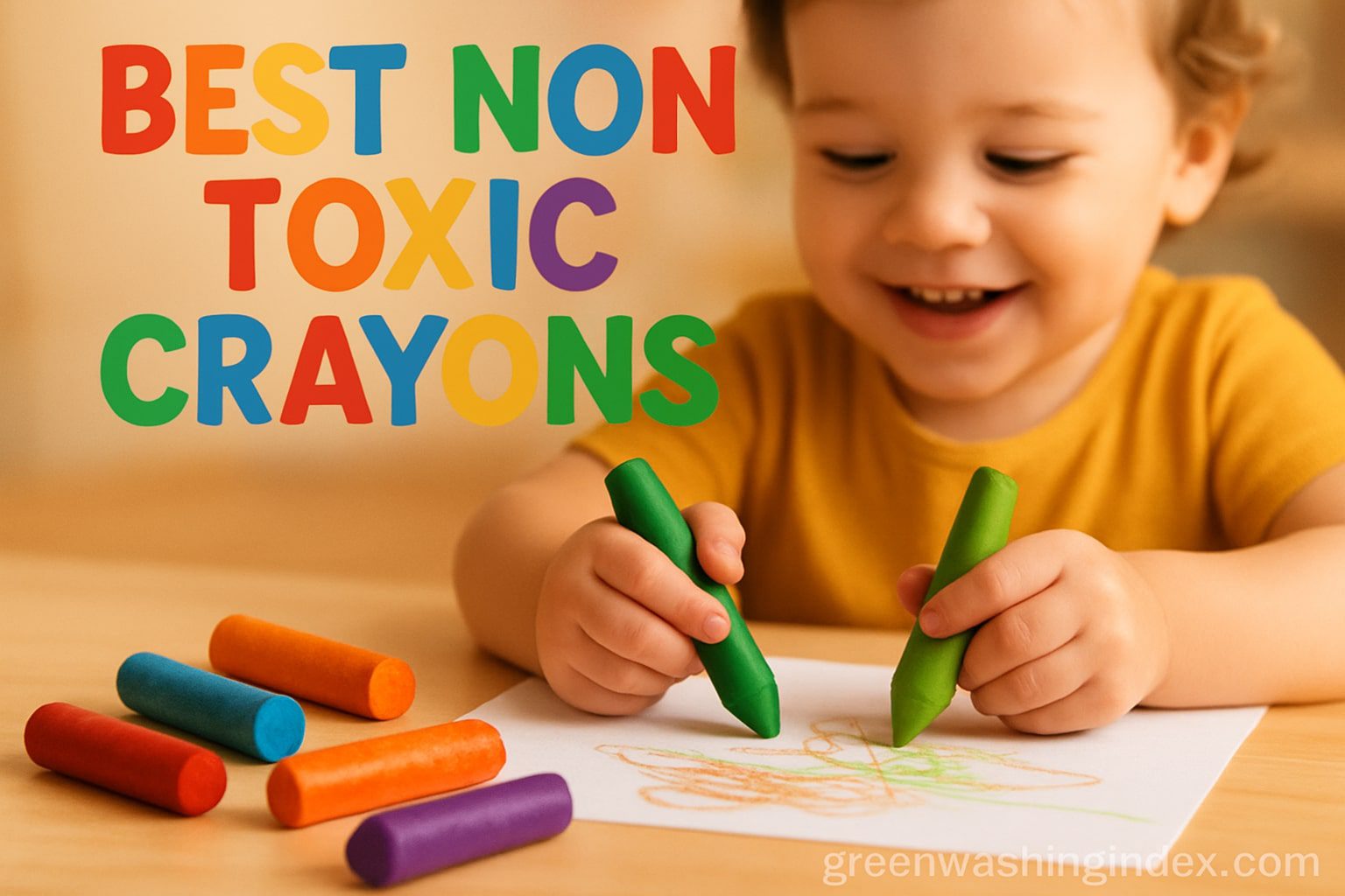 Non Toxic Crayons