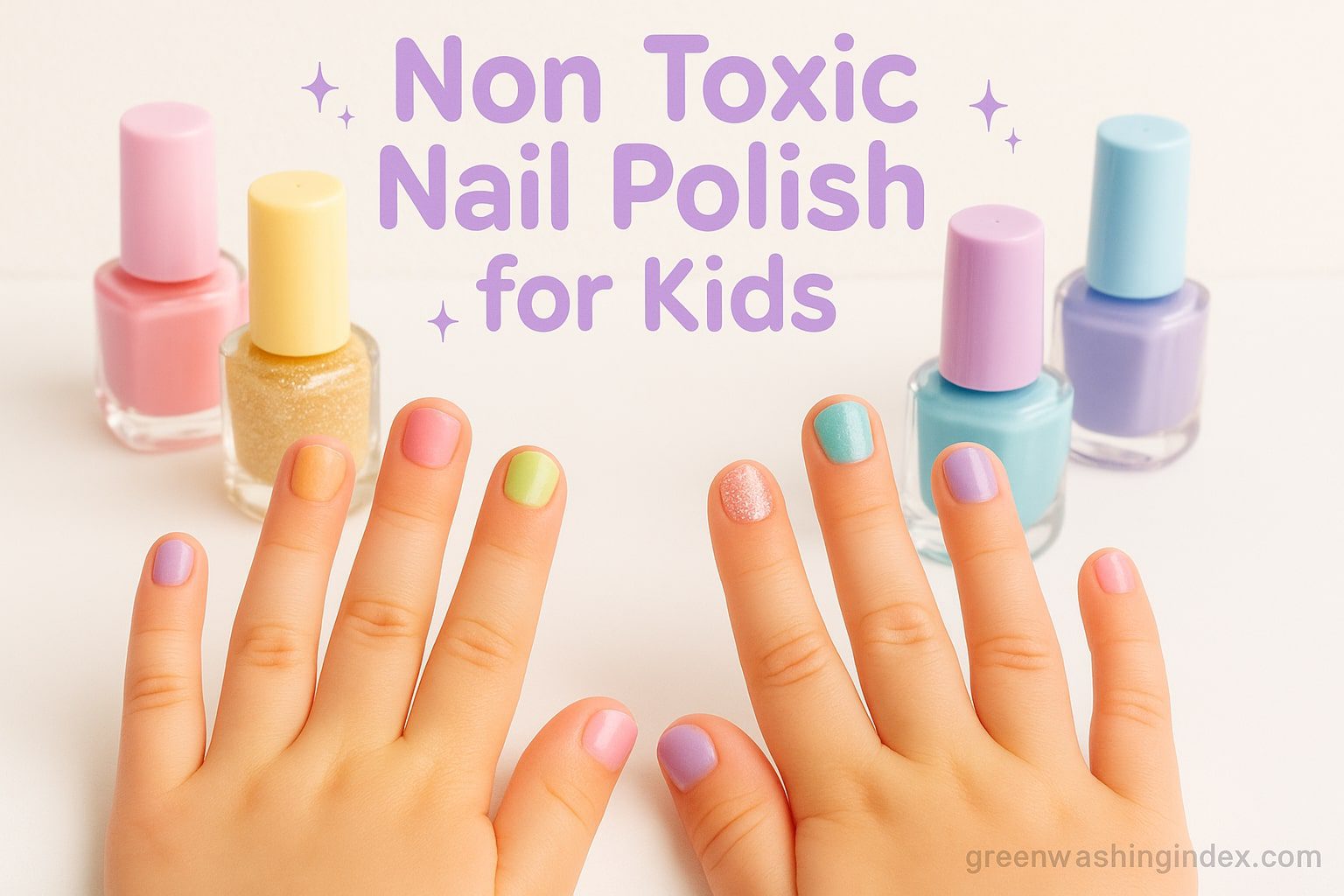 Non Toxic Nail Polish for Kids