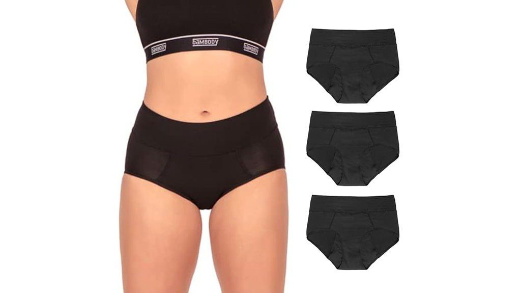 absorbent menstrual panties for women