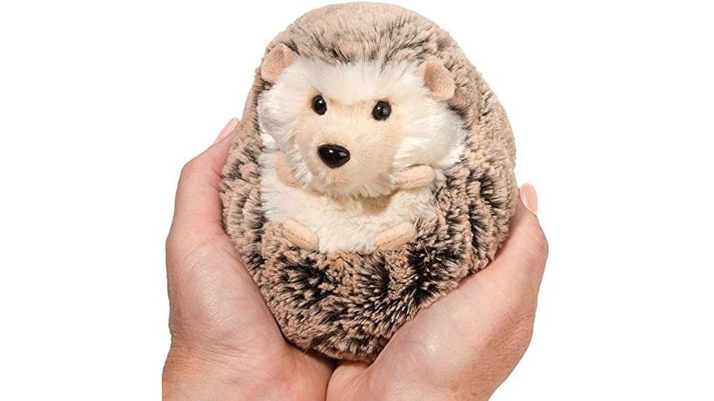 adorable plush hedgehog toy