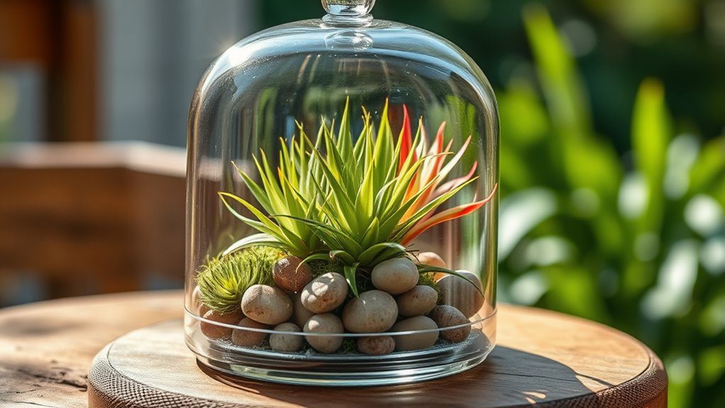 air plants decorative display