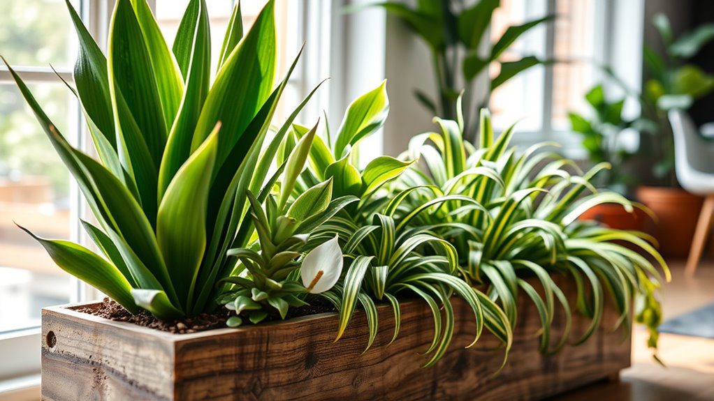 air purifying indoor plants